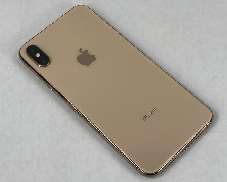 Apple iPhone XS Max A1921 256GB Unlocked 6.5" Gold IOS 18.7.8 - Service Battery