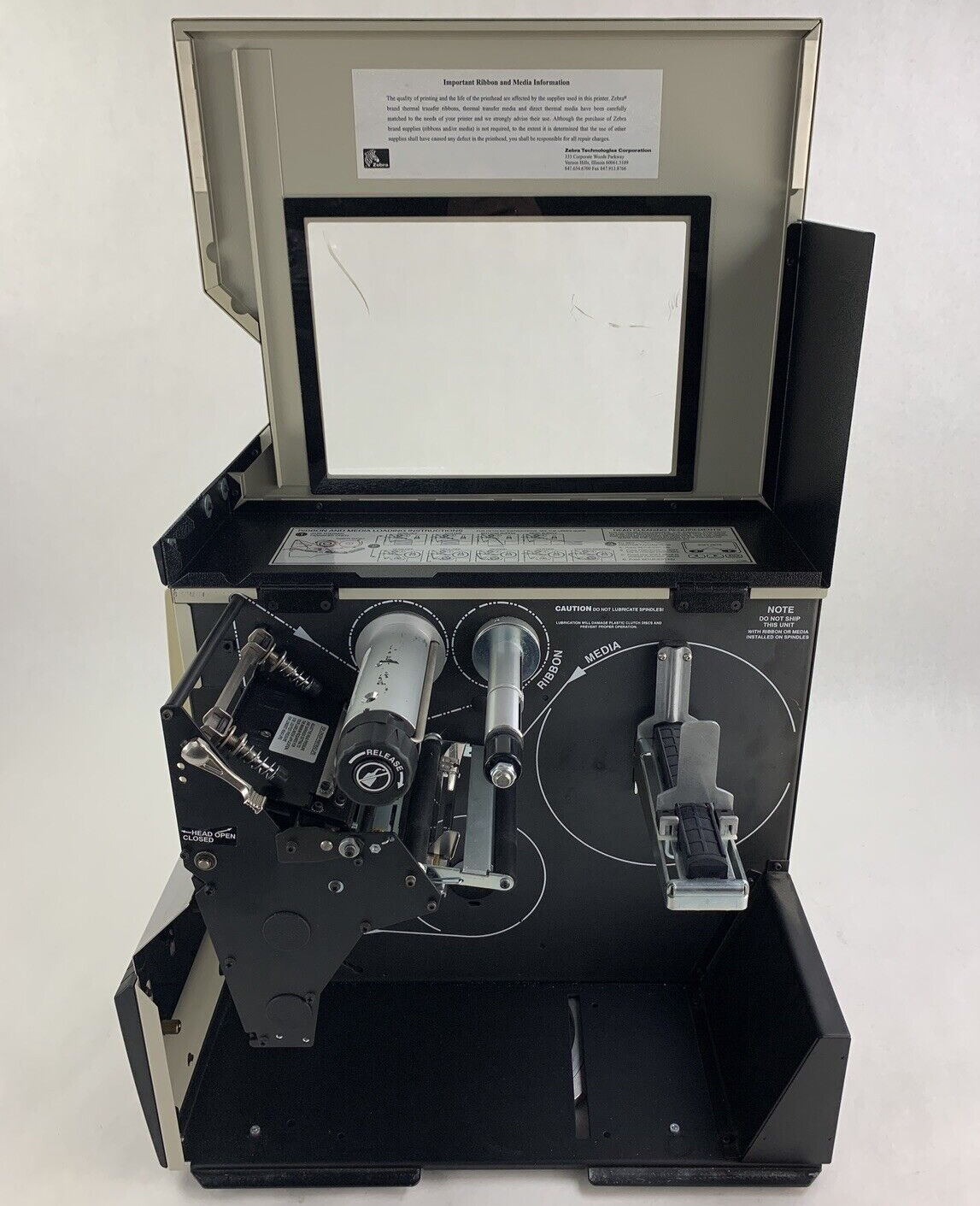 Zebra 140Xi III Label Thermal Printer 200 DPi Tested Self Serial and Network