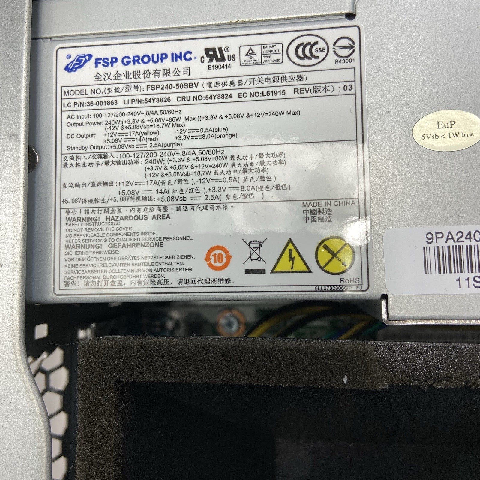 Lenovo ThinkCentre M91p DT Intel Core i5-2400 3.1GHz 4GB RAM No HDD No OS13