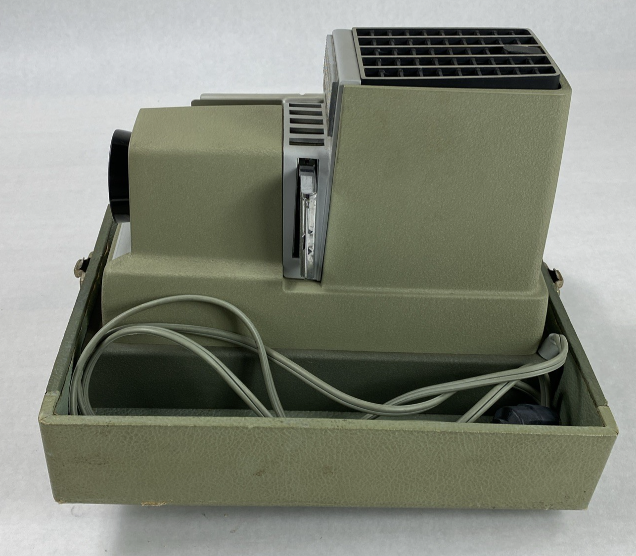 Argus 500 Model V Vintage 35mm Slide Projector Power Tested