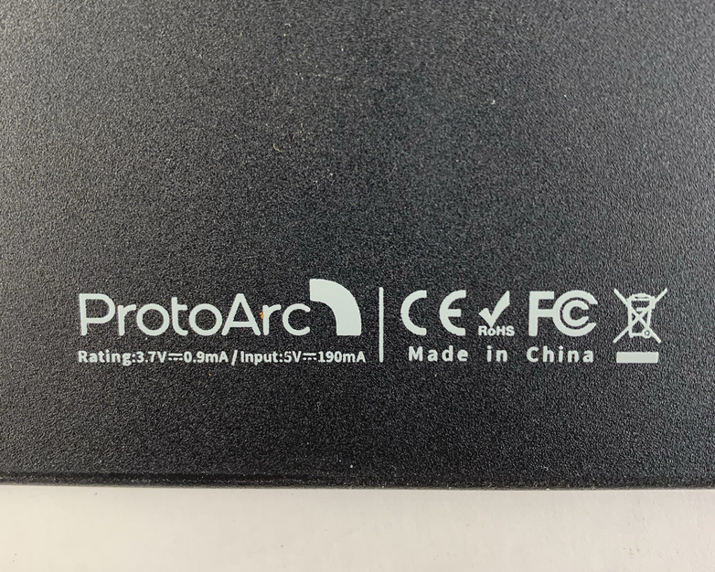 ProtoArc XK01 Foldable Full-Size Wireless Keyboard Only - Untested