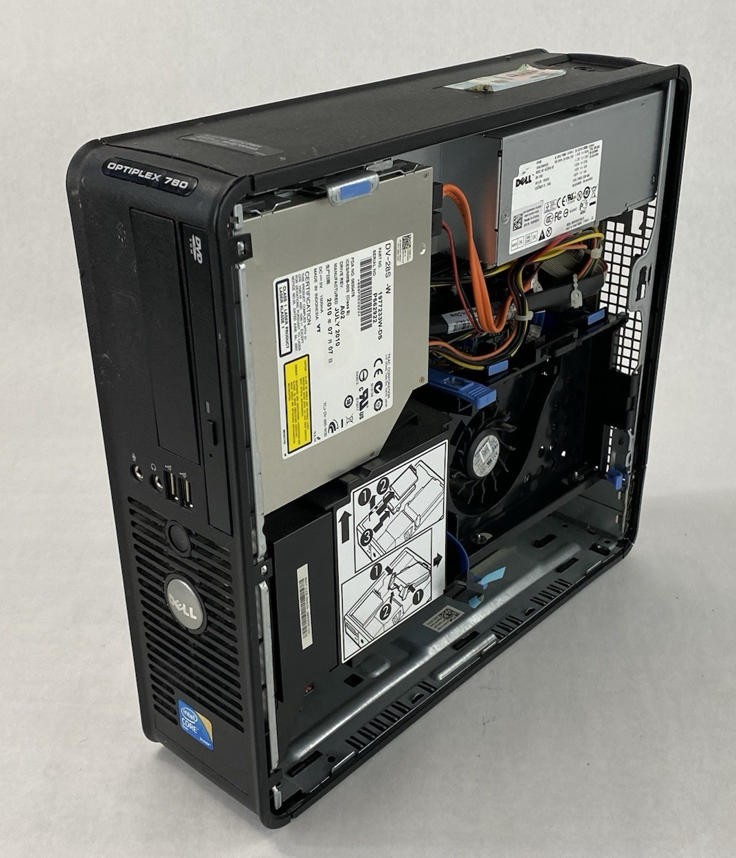 Dell OptiPlex 780 SFF Intel Core 2 Duo E7500 2.93GHz 2GB RAM No HDD No OS
