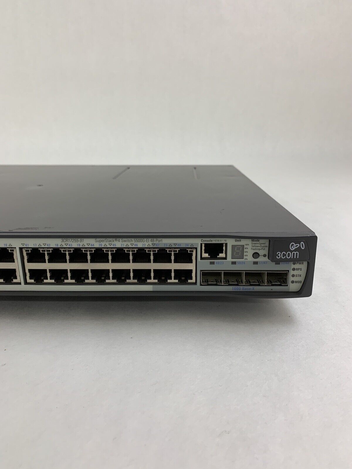 3Com 3CR17251-91 Switch 5500G-EI 48 Port Network Managed Switch Tested