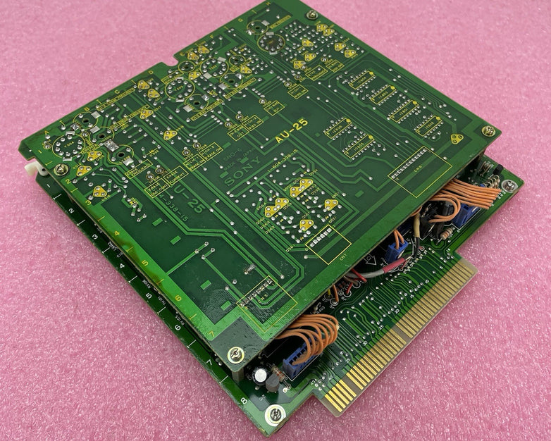 Sony AU-25 & AU-13 Board BVU-800 U-Matic - Untested