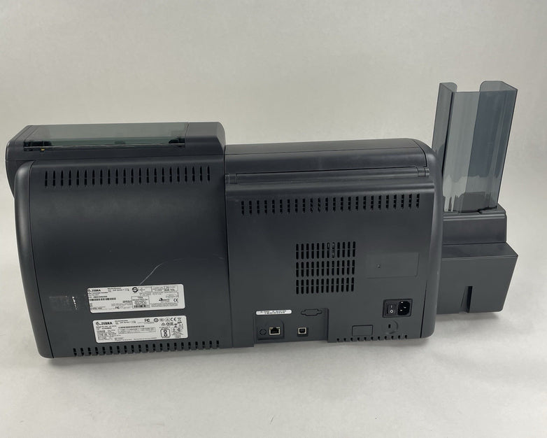 Zebra ZXP Series 7 Pro ID Card Printer Double Sided Color Ethernet Tested