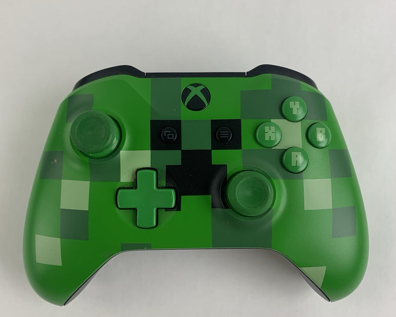Microsoft Xbox One Wireless Controller Minecraft Creeper 1708 Tested