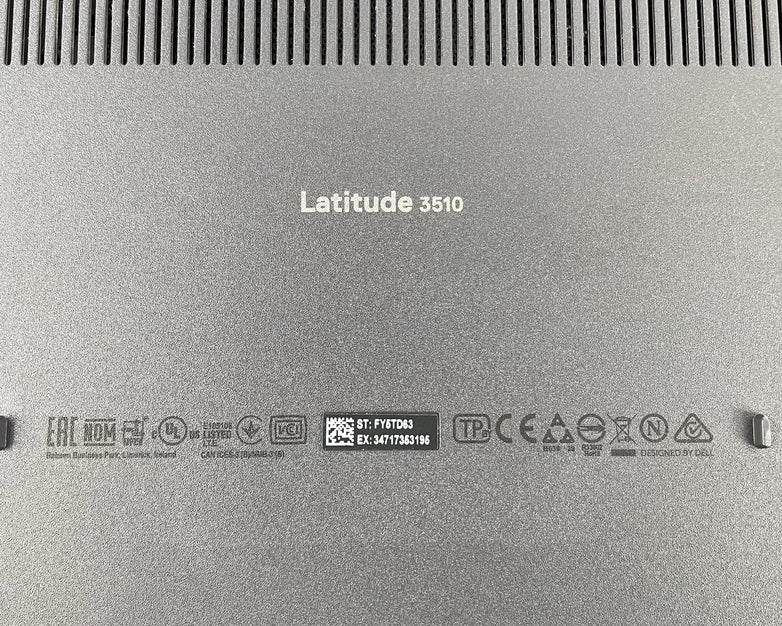 Dell Latitude 3510 15.6" i5-10210U 1.60 GHz 8 GB RAM No SSD/OS/AC