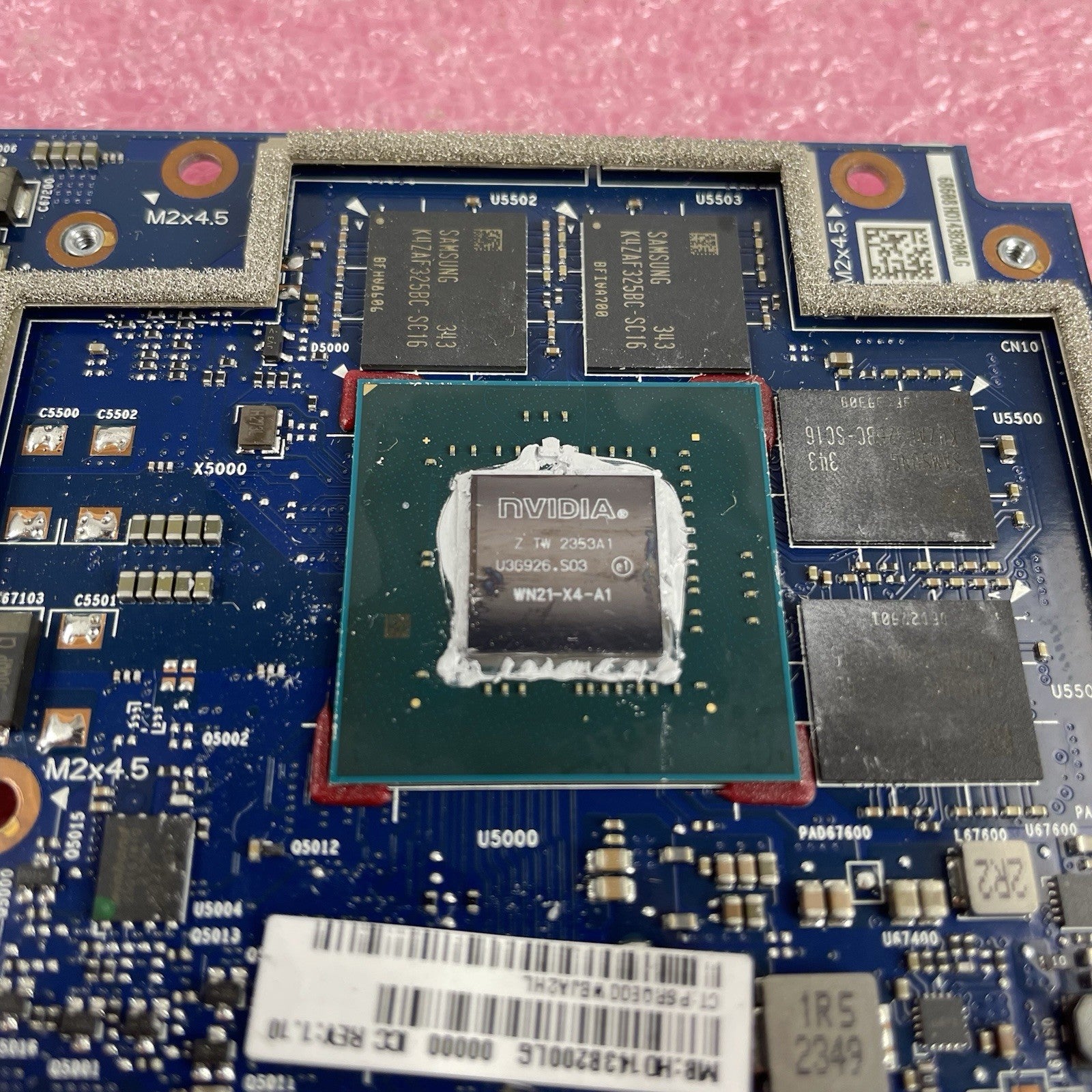 NVIDIA RTX A1000 6GB GDDR6 for HP ZBook Fury 16 G103