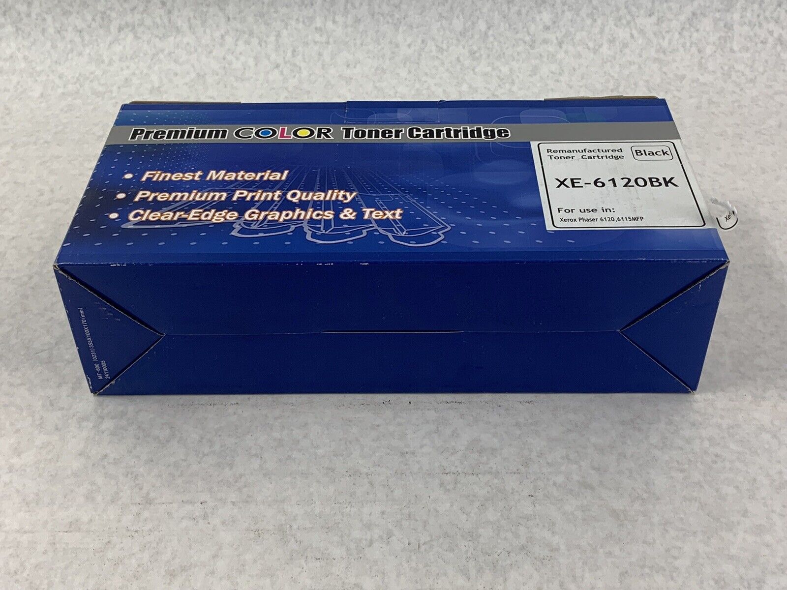 Premium COLOR XE-6120BK Toner Cartridge for Xerox Phaser 6120 6115 MFP