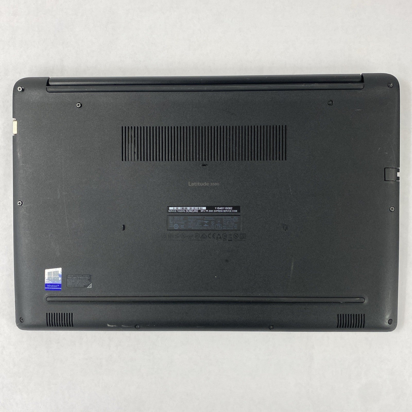 Dell Latitude 3500 Intel Core i5-8265U 1.60 GHz 8 GB RAM 15.6" No HDD No OS