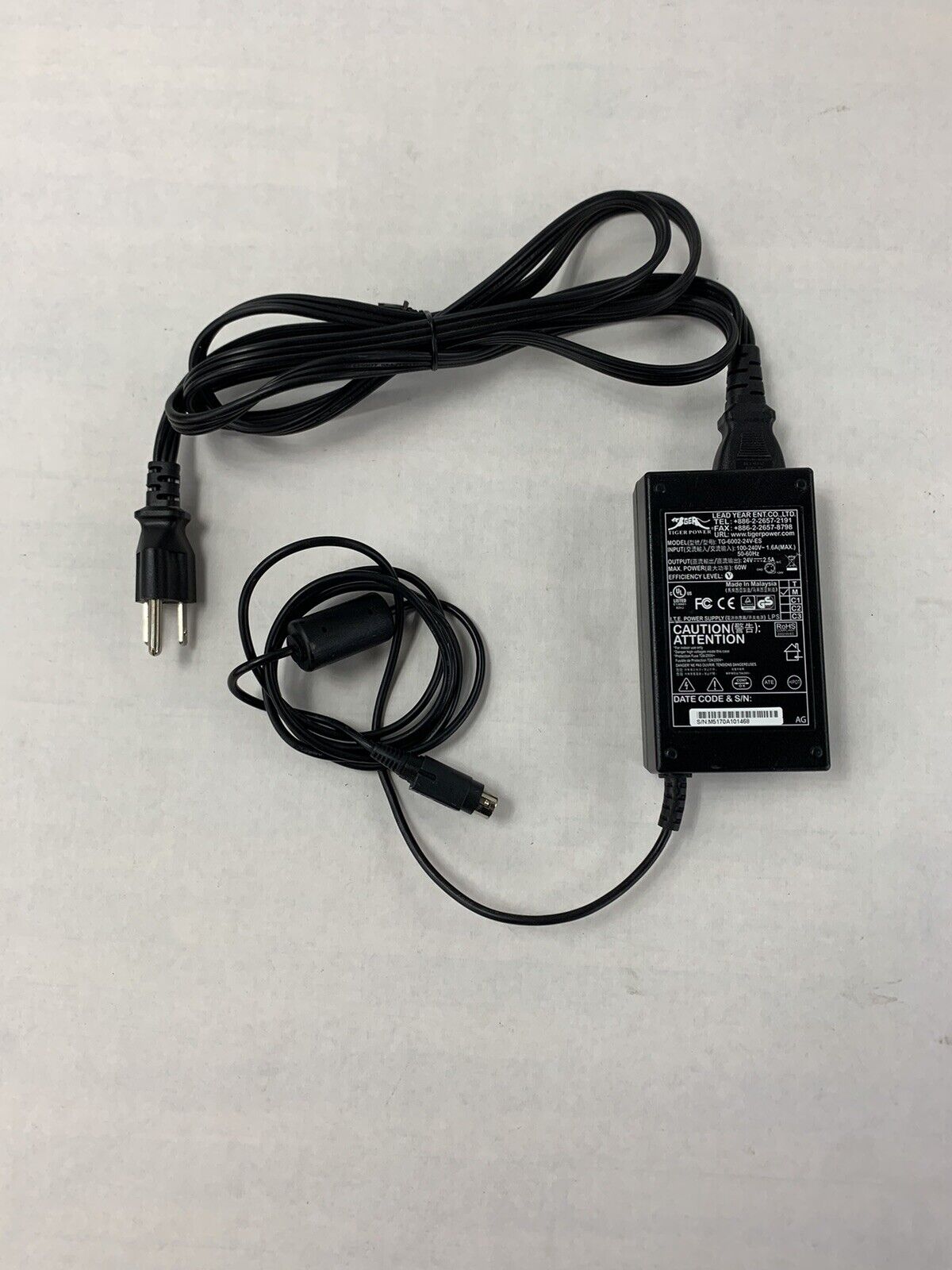 Tiger Power Supply TG-6002-24V-ES