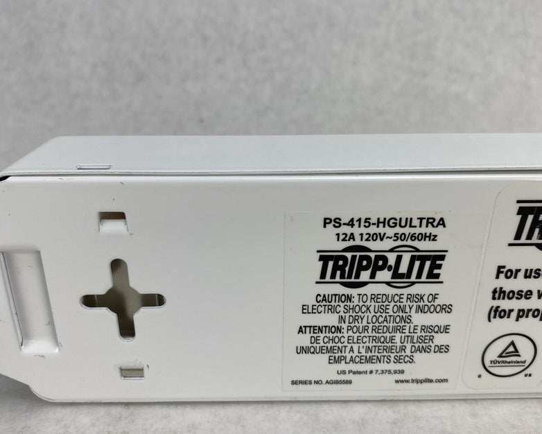Tripp Lite PS-415-HGULTRA Medical Grade Power Strip 12A 120V - Tested