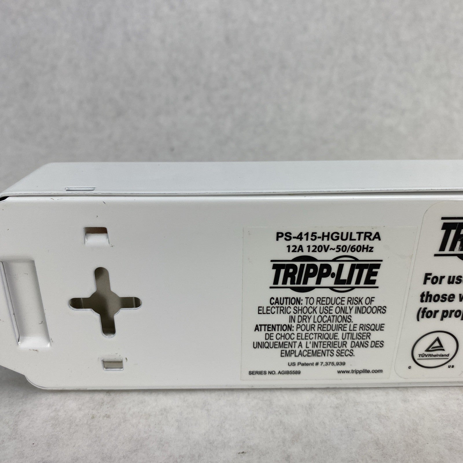 Tripp Lite PS-415-HGULTRA Medical Grade Power Strip 12A 120V - Tested9