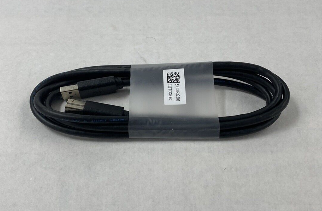 Lot of 7 Dell 5KL2E22501 USB 3.0 Type A to Type B Cable 6 Feet Cord