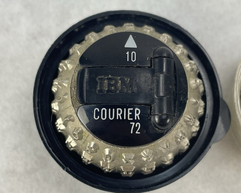 IBM Courier 72 Type Ball 10 Pitch Selectric Lot of 2