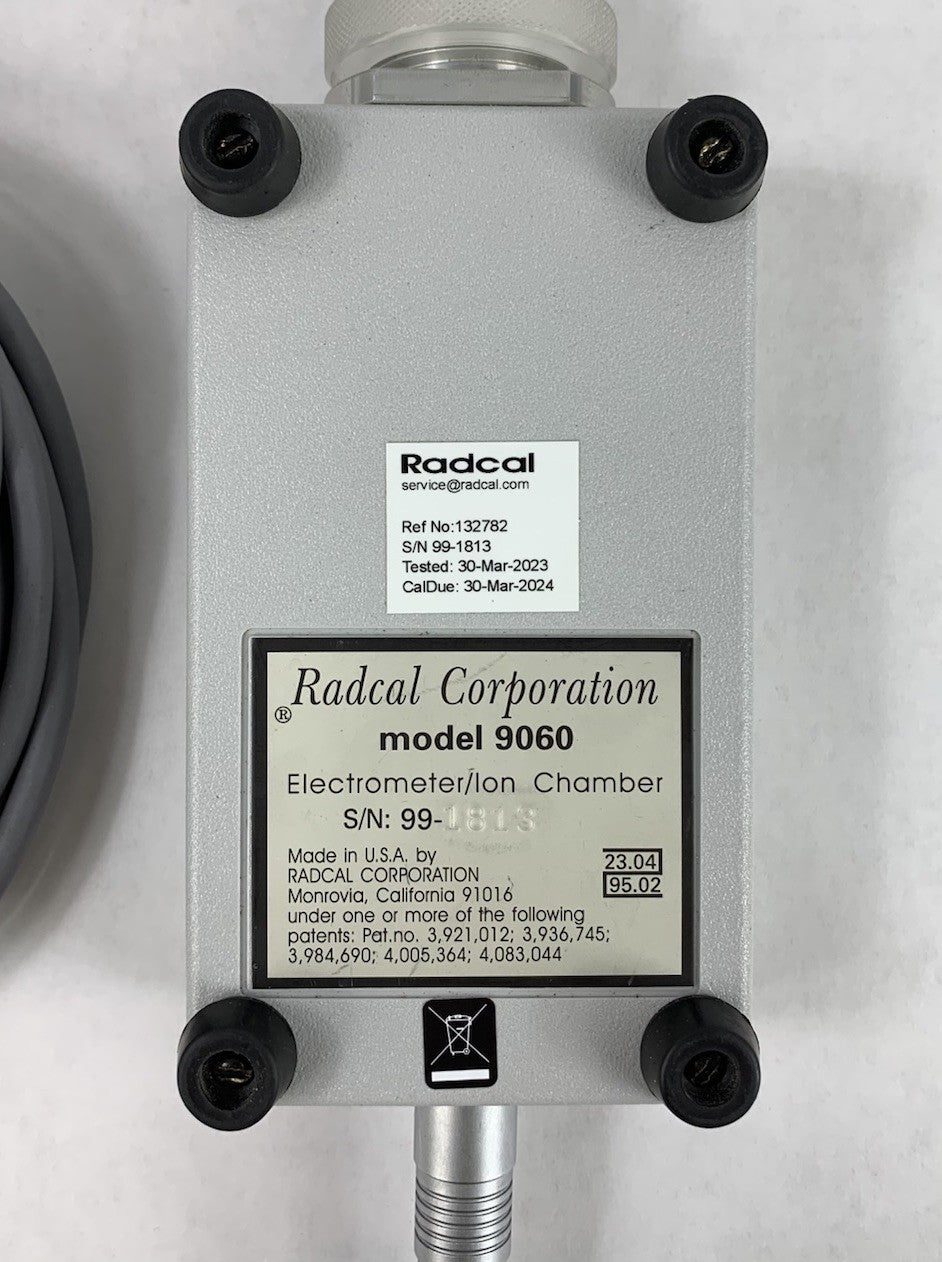 RadCal 9010 Radiation Monitor Controller - Factory Reset10