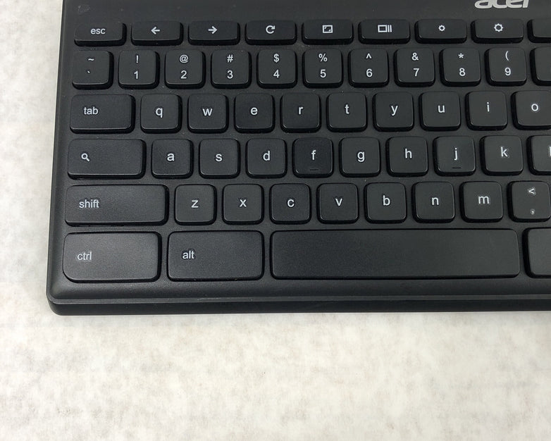 Lot of 2 Acer KB69211 USB Wired Slim Office Home Keyboard - Black
