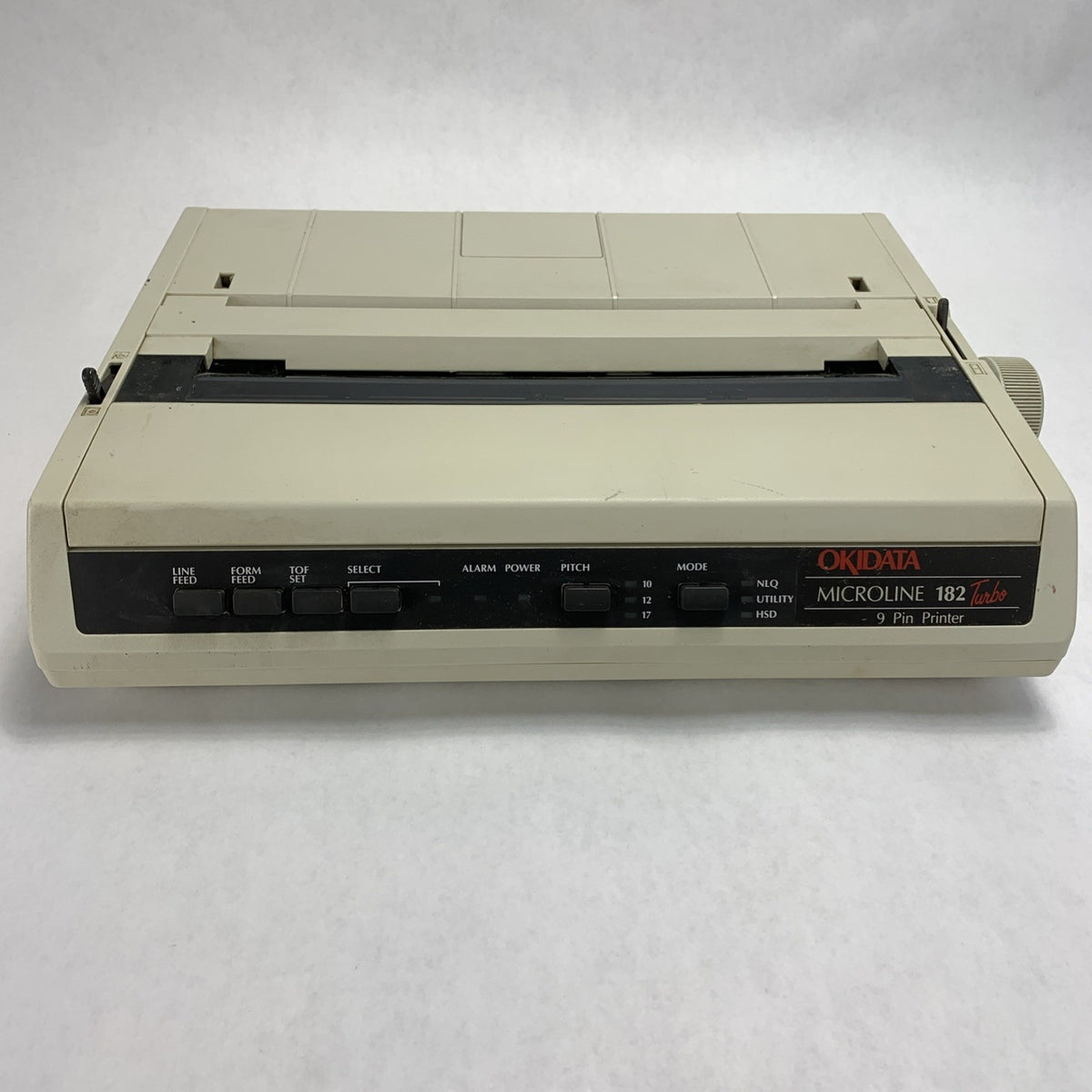 Okidata Microline 182 Turbo 9-Pin Dot Matrix Printer GE5250U - No Ribbon No Cord1