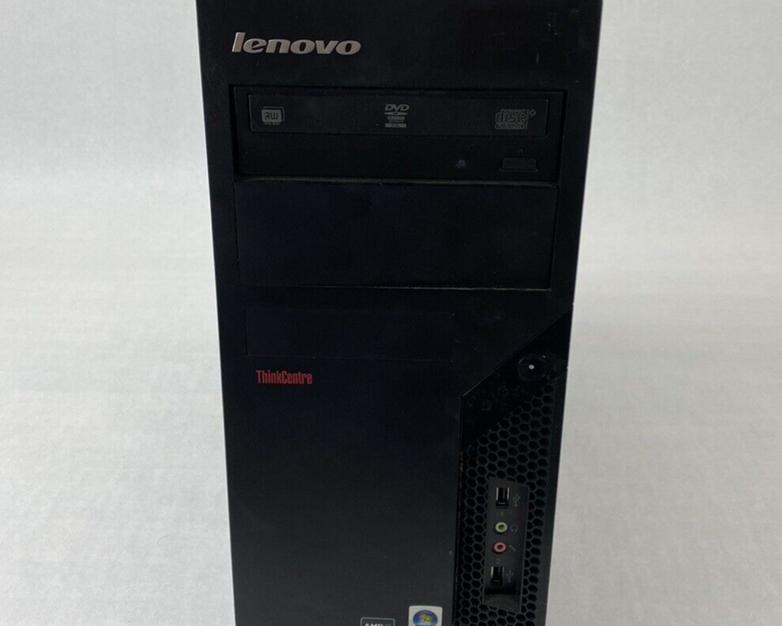 Lenovo ThinkCentre AG2 MT AMD Phenom 860B 2.30GHz 3GB RAM No HDD No OS
