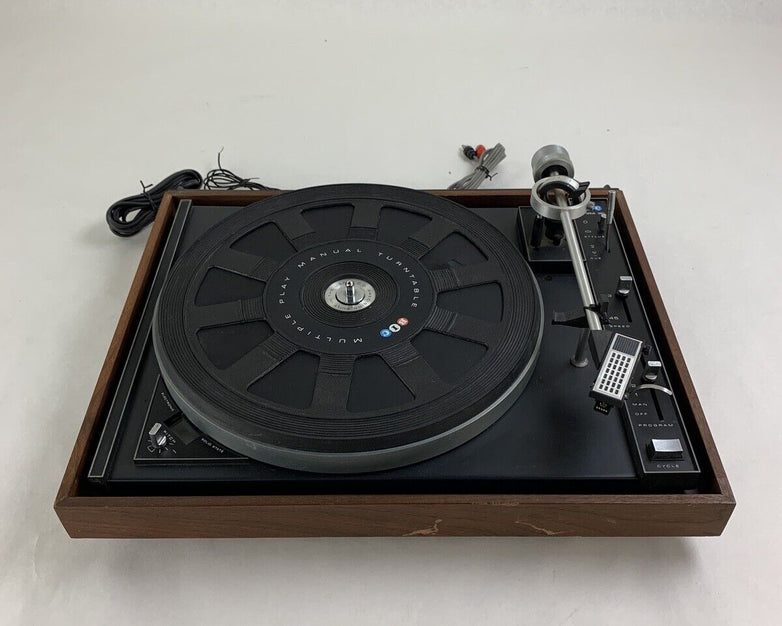 BIC 980 Turntable Belt Drive Automatic Missing Cover Tested 33 Doesn't Auto Land