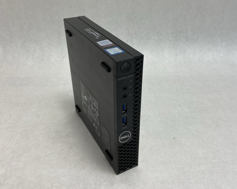 Dell Optiplex 3070 Micro Intel Core i3-9100T 3.1GHz 8GB RAM w/AC No HDD/OS