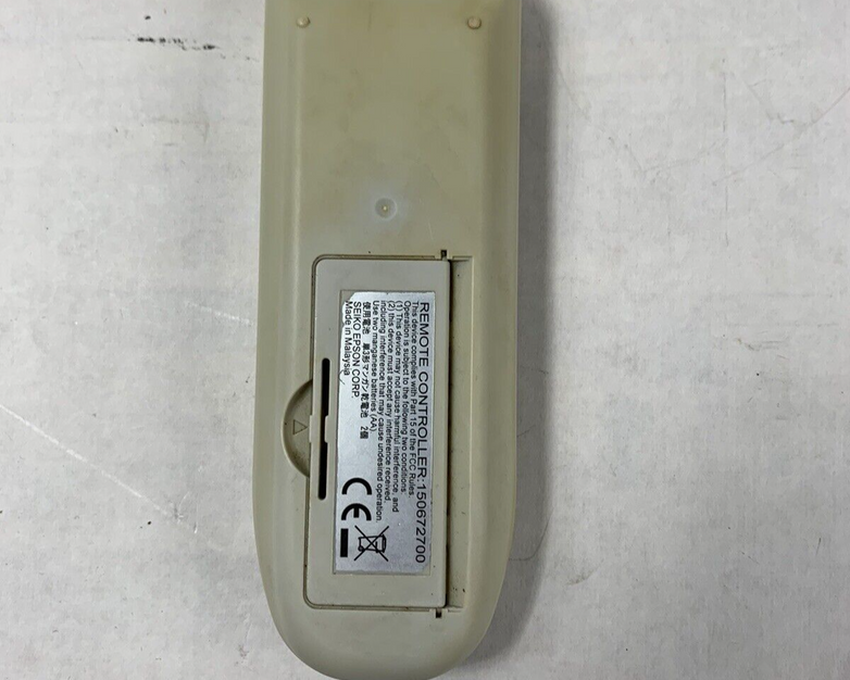 Lot of 2 Epson Remote Controller 150672700