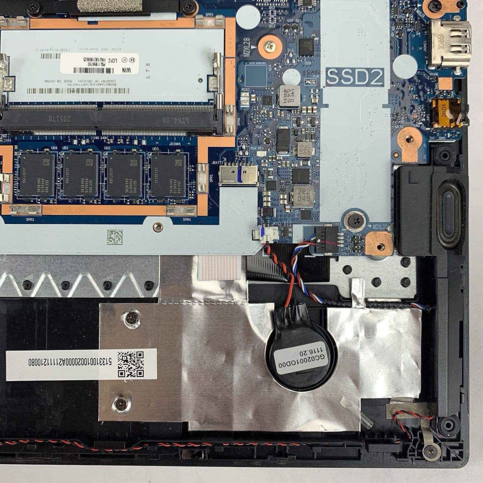 Lenovo ThinkPad E14 Gen 2 14" Ryzen 5 PRO 4650U 2.1GHz 8GB Ram No OS/HDD/AC/Batt15