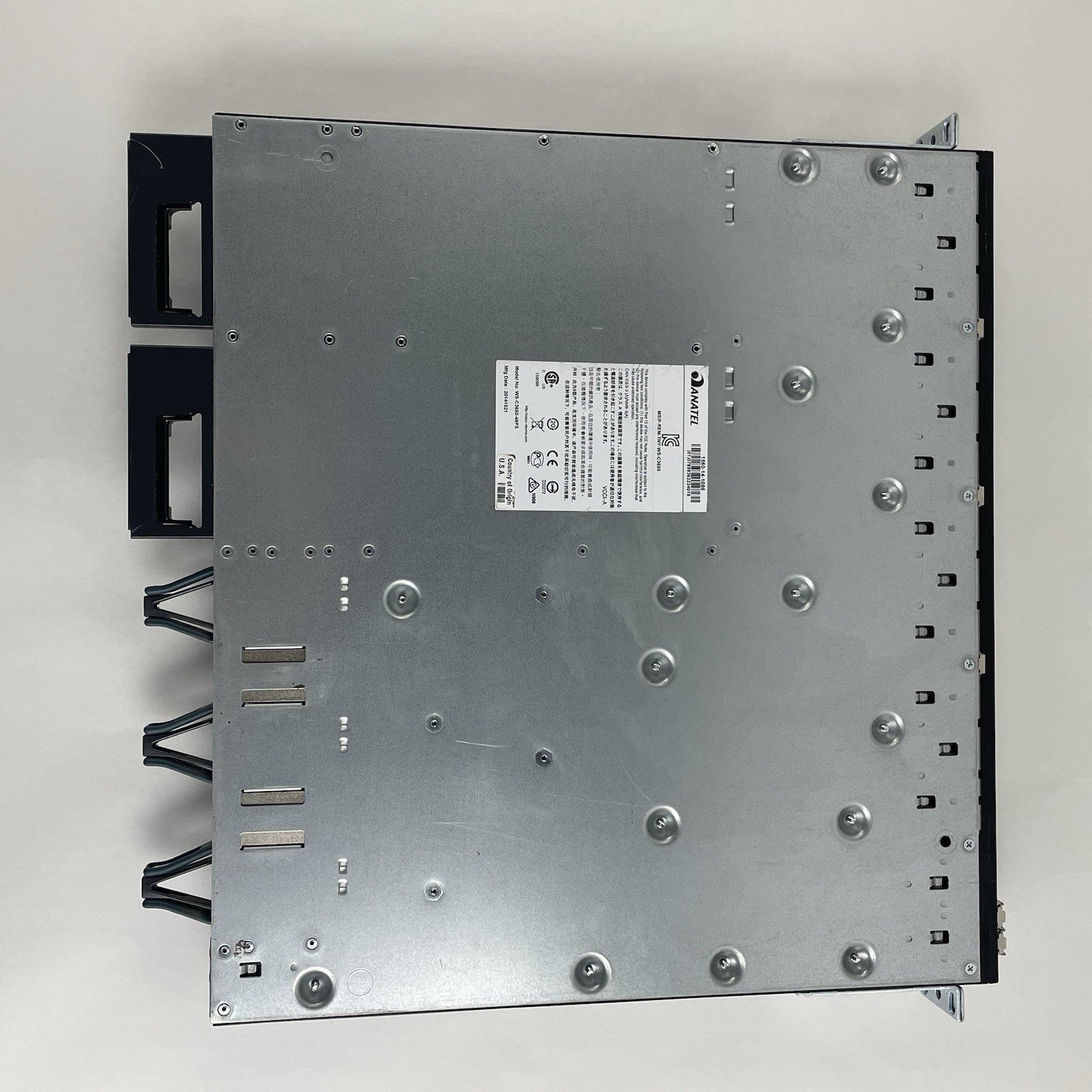 Cisco WS-C3650-48PS-S V01 Catalyst 3650 48-Port PoE+ 4x1G  Tested & Reset 2X PSU12