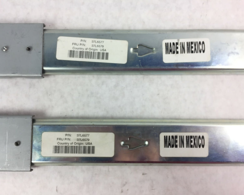 IBM Lenovo XSeries 455 Server Access Rail 28" Left and Right 37L6577 37L6579