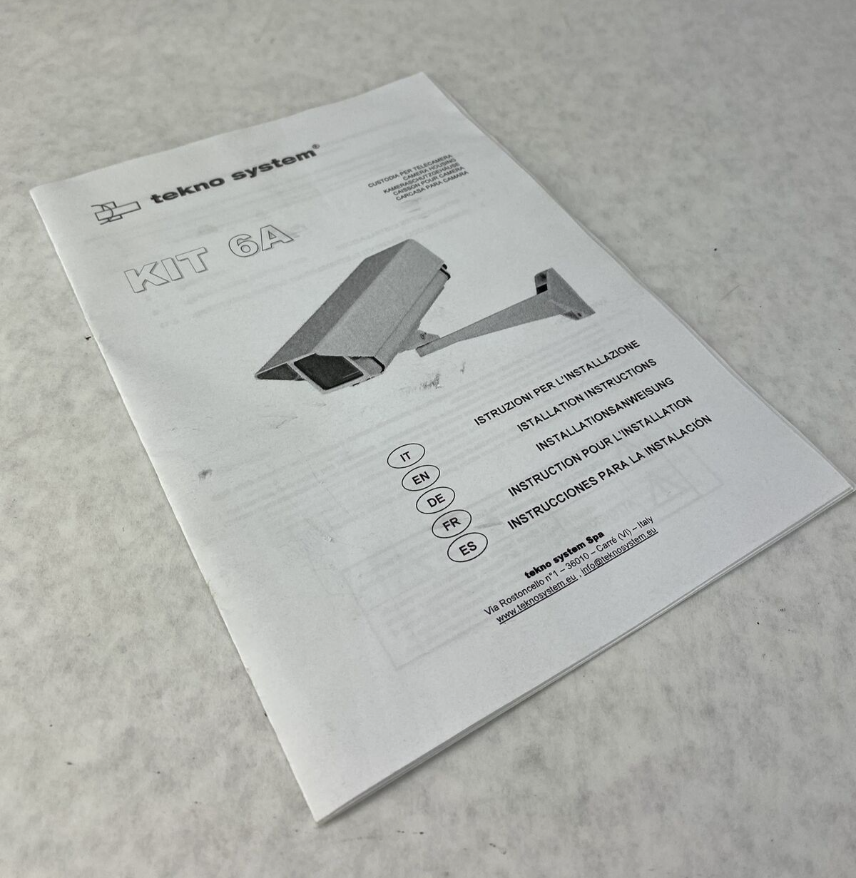 Tekno System Kit 6A Security Camera Housing