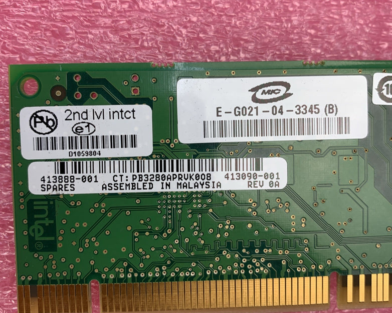 Intel PRO/1000 GT Desktop Adapter Network Interface Card PWLA8391GT - Lot of 4