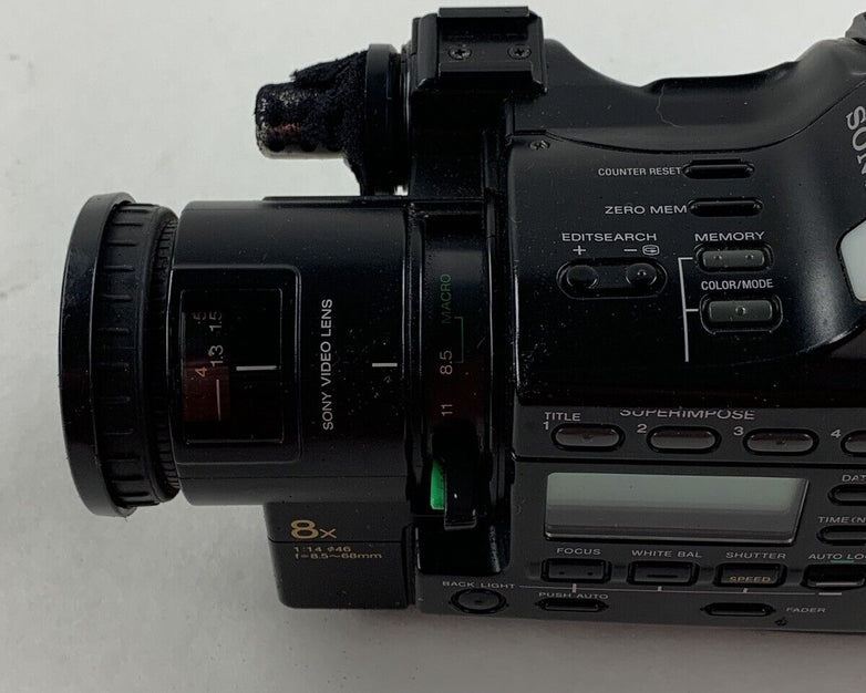 Sony Handycam CCD-F70 Camera and Case Bundle w/ Manual Charger Battery Powers On
