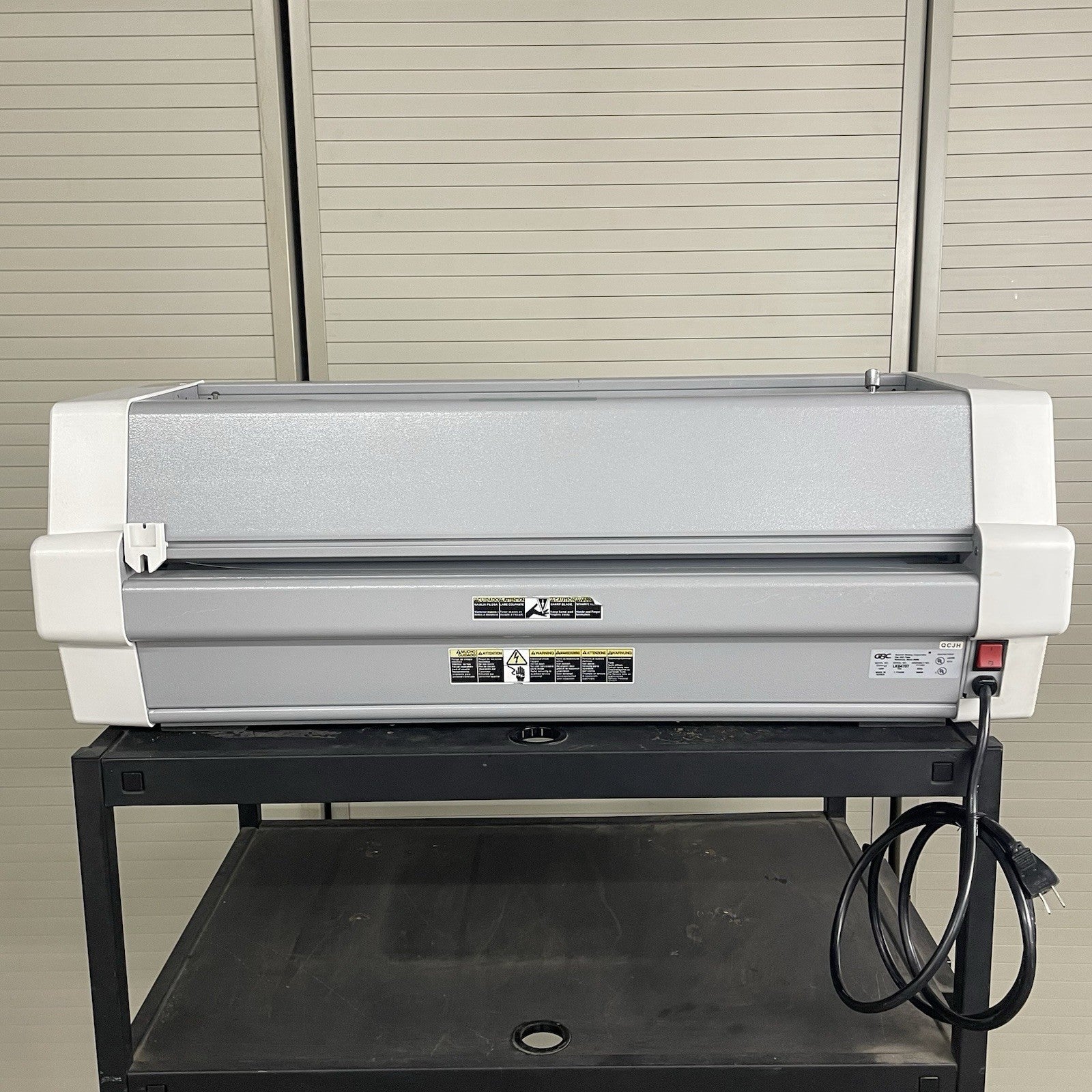 GBC Heatseal Ultima 65 Laminator Tested Missing Cutter