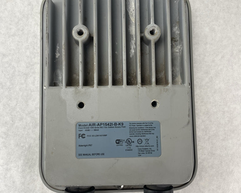 Cisco Aironet AIR-AP1542I-B-K9 Outdoor 1540 Series Wireless Access Point