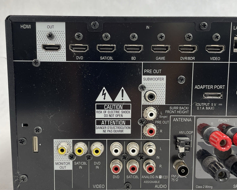 Pioneer VSX-822-K 5.1 Channel Network AV Receiver No Remote