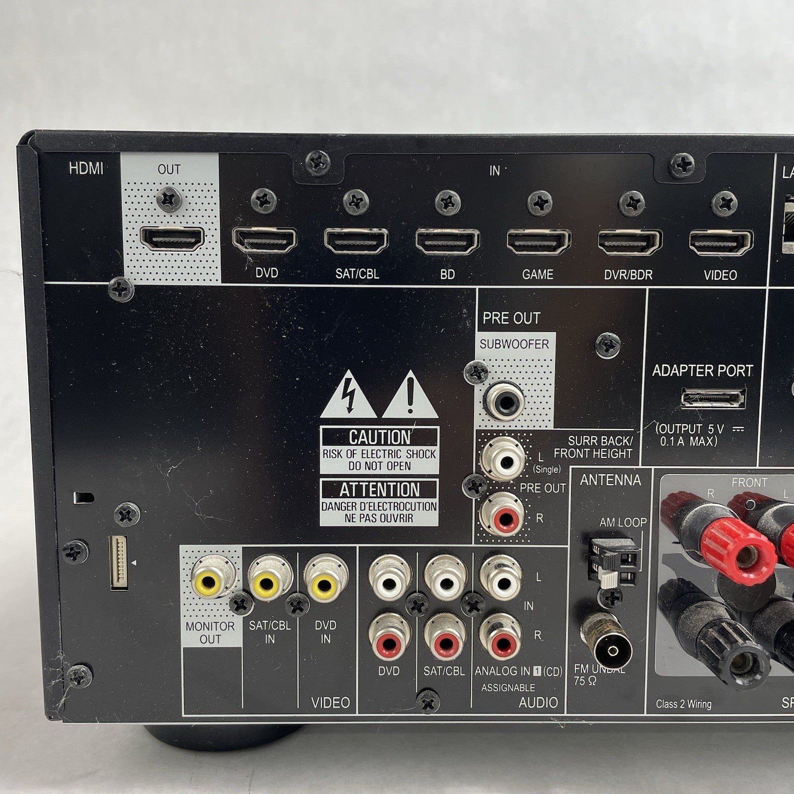 Pioneer VSX-822-K 5.1 Channel Network AV Receiver No Remote