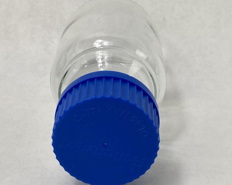 Fisherbrand FB-800-250 Lab Media Graduated Glass Bottles 250mL - 10 Bottles