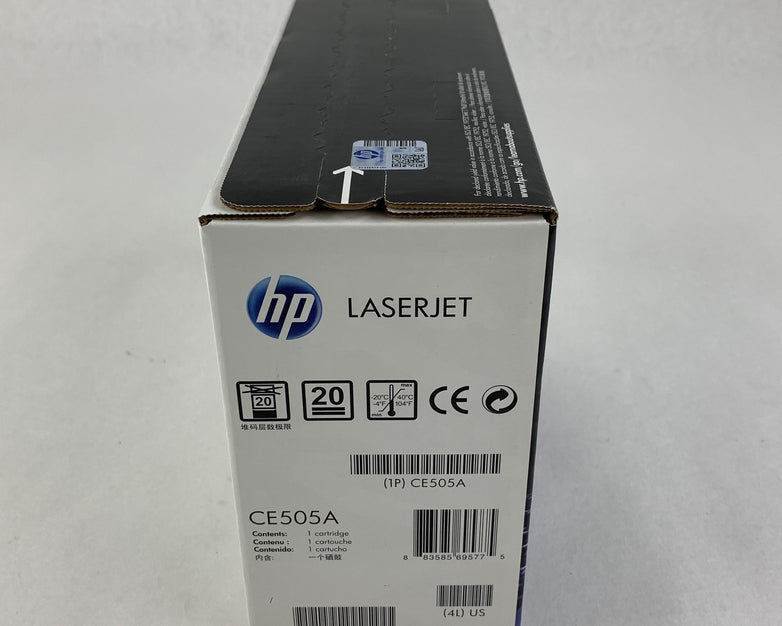 HP LaserJet 05A CE505A Standard Yield Black Toner NEW Sealed OEM