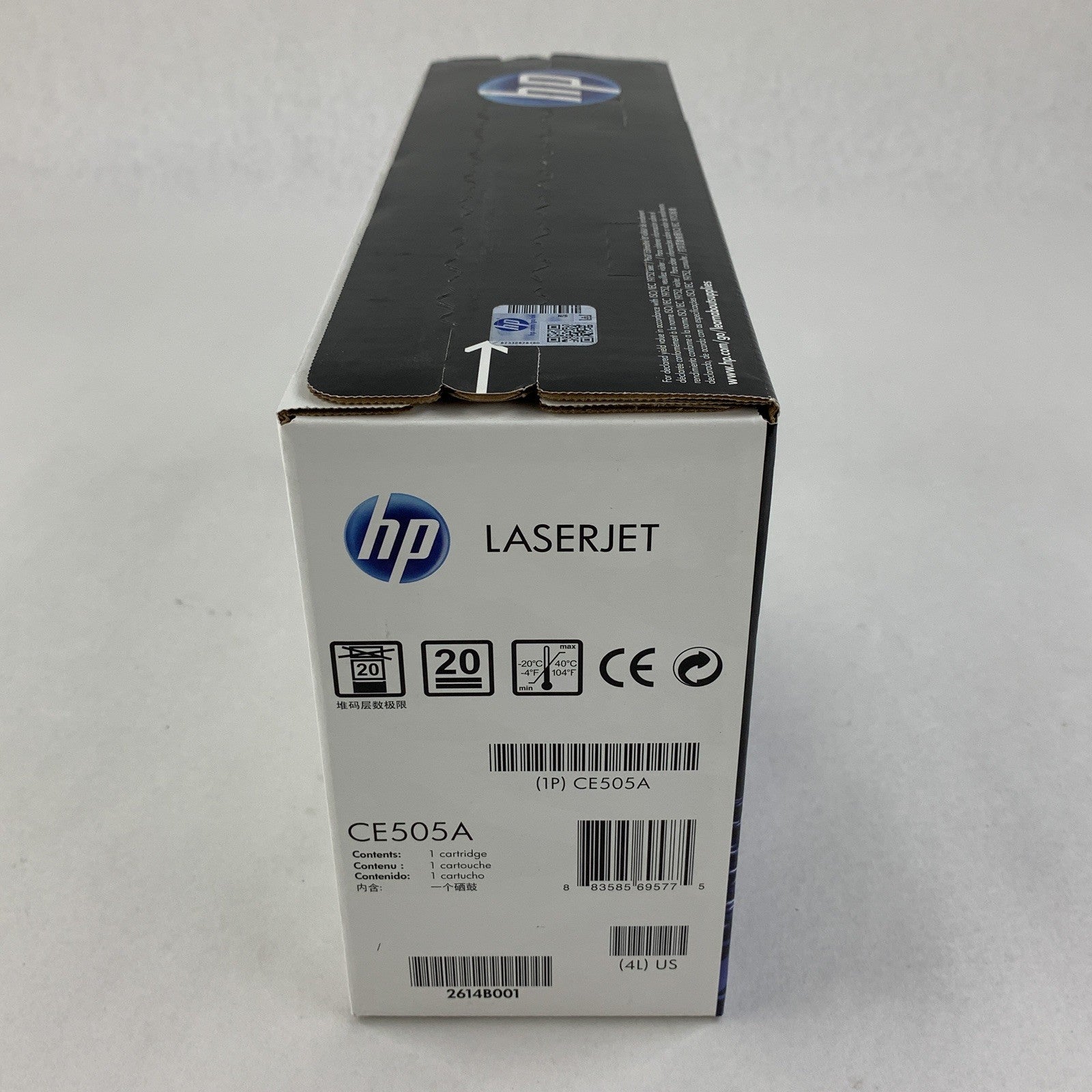 HP LaserJet 05A CE505A Standard Yield Black Toner NEW Sealed OEM