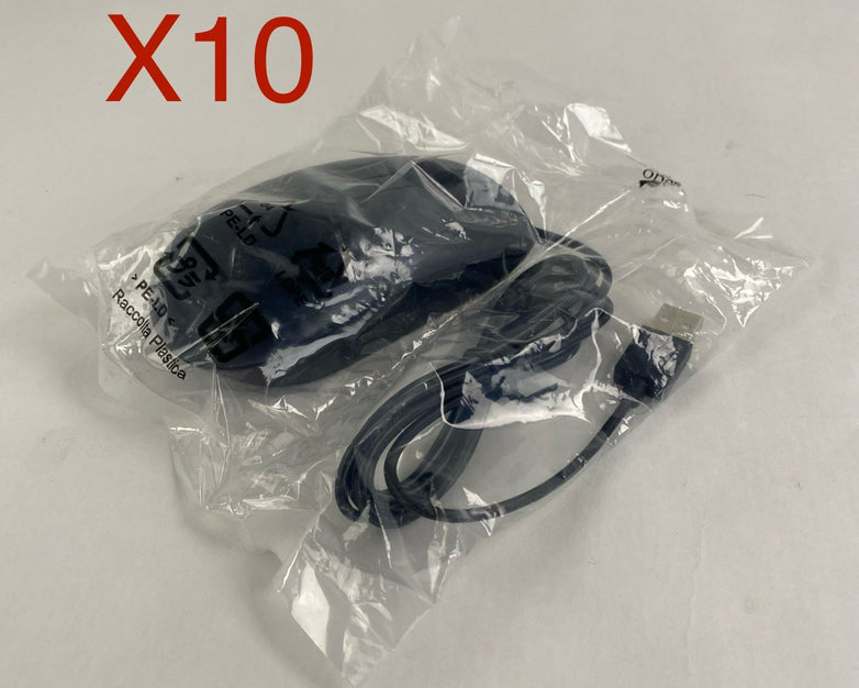 Dell MS116T1 3 Button USB Wired Mouse Lot of 10