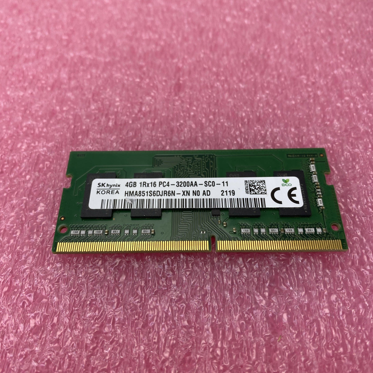 SK Hynix 4GB DDR4 PC4-3200AA Laptop RAM HMA851S6DJR6N - Lot of 21