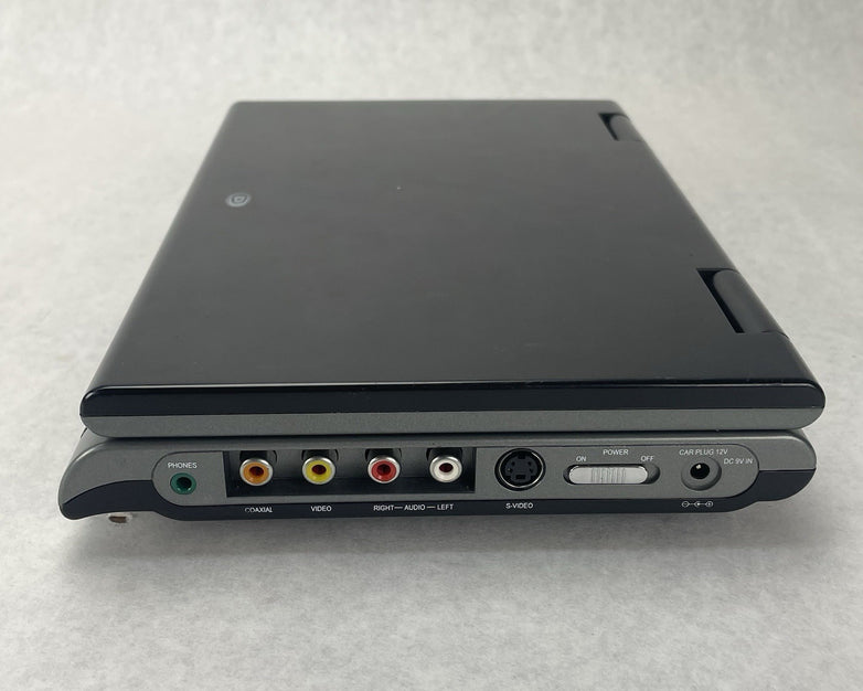Durabrand PDV-709 Portable DVD Player 9 Inch Screen Gray Black Untested
