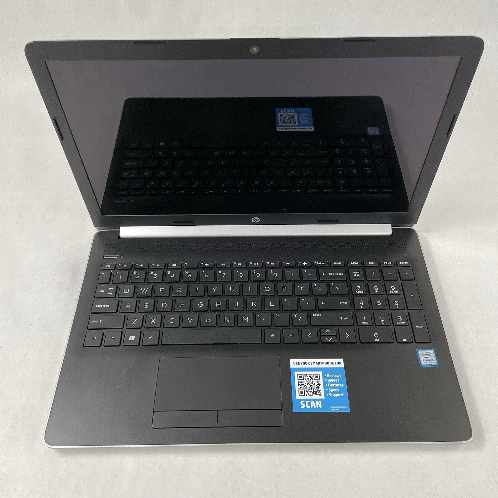 HP 15-da1xxx NoteBook 15.6" i5-8265U 1.60 GHz 8 GB RAM No SSD/OS/AC1