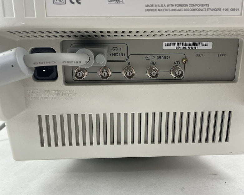 Power Computing GDM-20f03 1997  19" CRT Computer Monitor 1280x1024