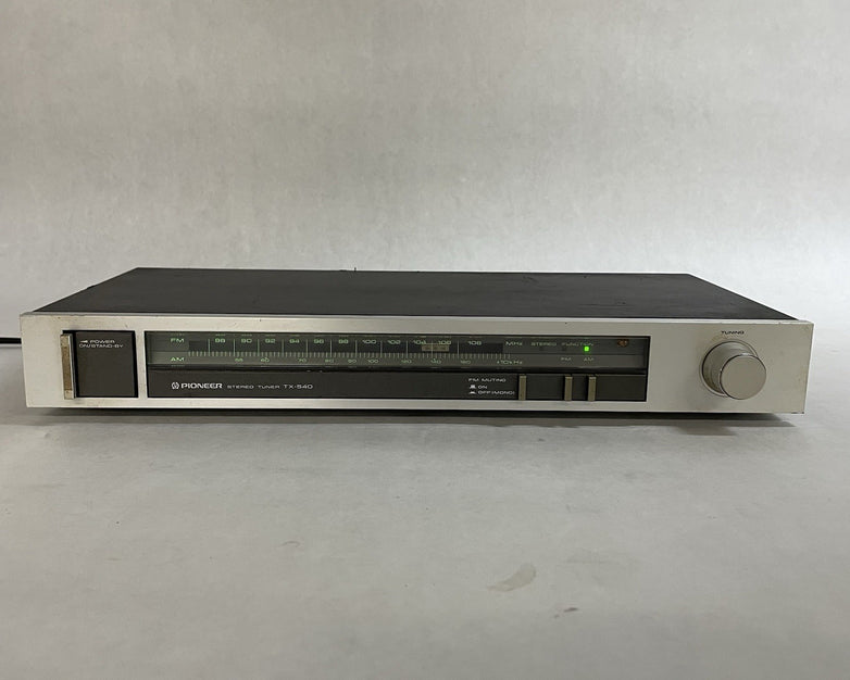 Pioneer TX-540 Stereo Tuner Tested