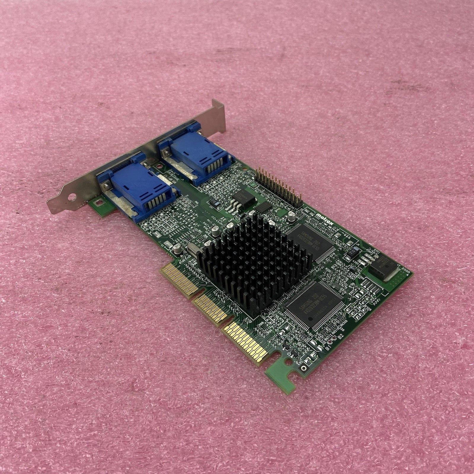 Matrox MGI G45FMDHA32DB Dual VGA AGP Graphics Card0