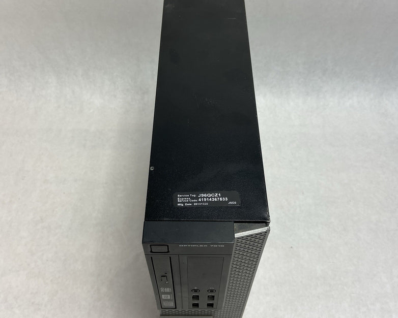 Dell Optiplex 7010 SFF Intel Core i5-3470 3.2GHz 4GB RAM No HDD No OS