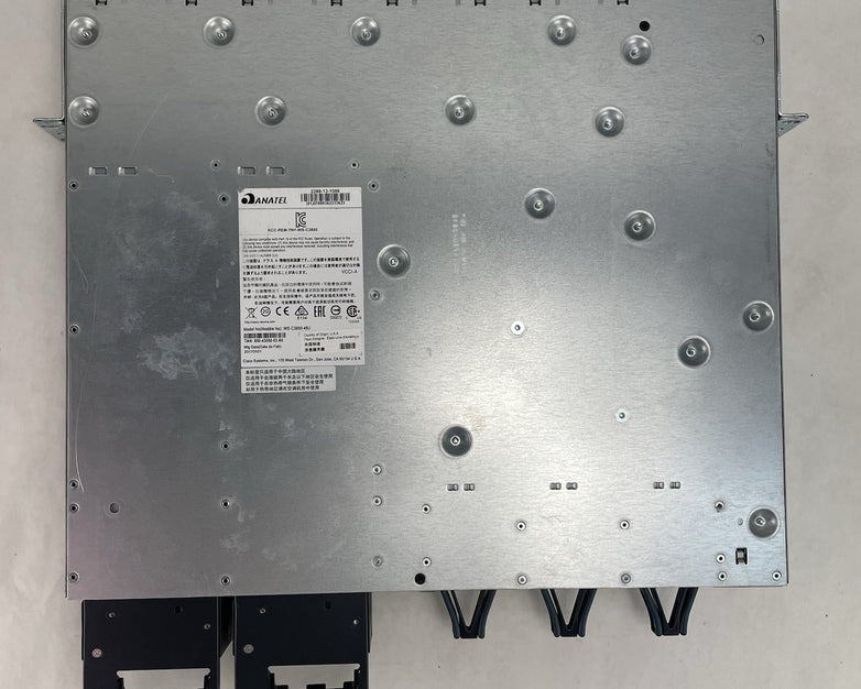 Cisco Catalyst WS-C3850-48U-S V06 48 Port Switch Tested w/C3850-NM-2-10G 2x PSUs