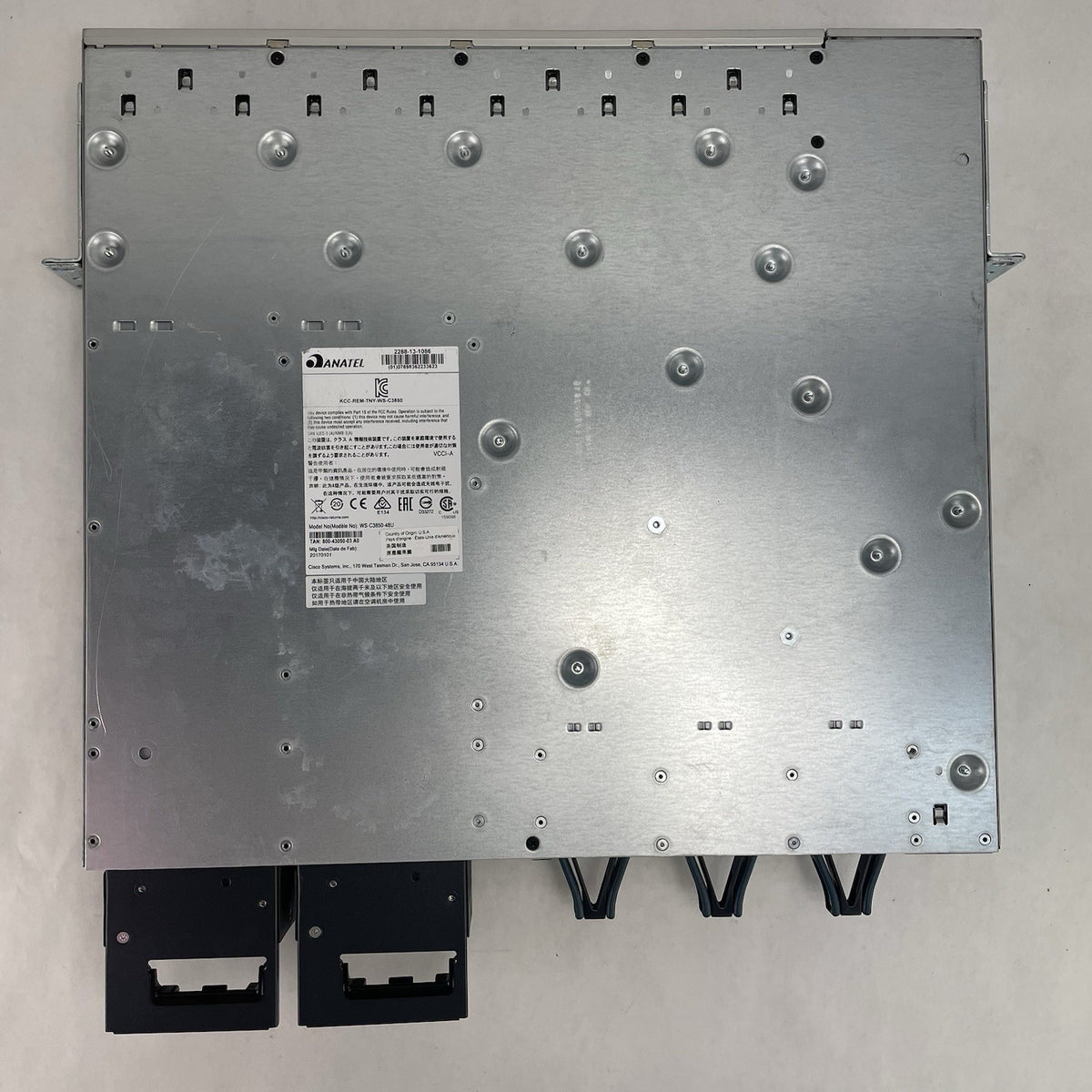 Cisco Catalyst WS-C3850-48U-S V06 48 Port Switch Tested w/C3850-NM-2-10G 2x PSUs11