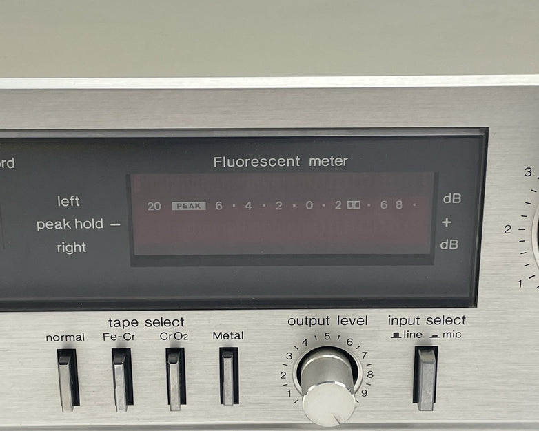 Technics RS-M24 Cassete Deck  Tested